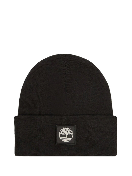 TIMBERLAND Berretto Timberland Con Applicazione Tono su Tono - Nero Nero