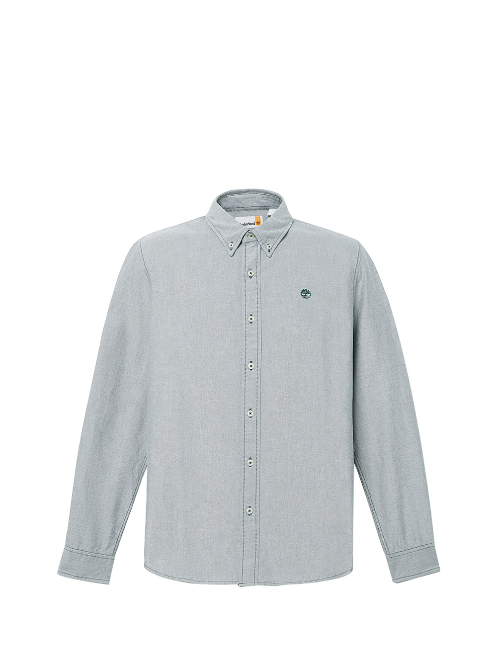 TIMBERLAND Timberland Camicia Oxford da Uomo in verde scuro Verde