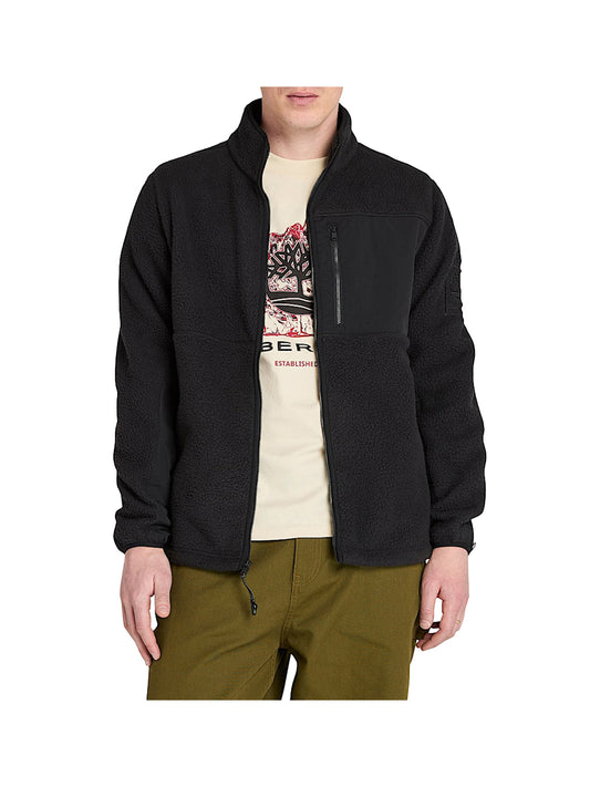 Timberland Giacca Timberland In Pile a Pelo Lungo - Nero Nero