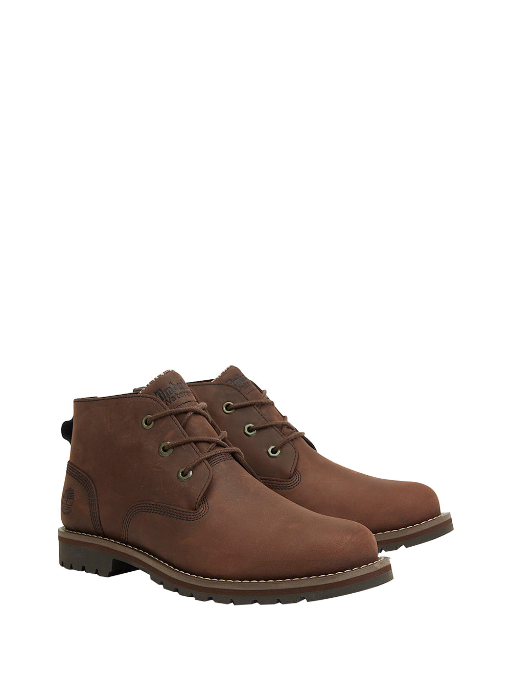 TIMBERLAND Polacchino Timberland Chukka Impermeabile Larchmont da Uomo in marrone Marrone