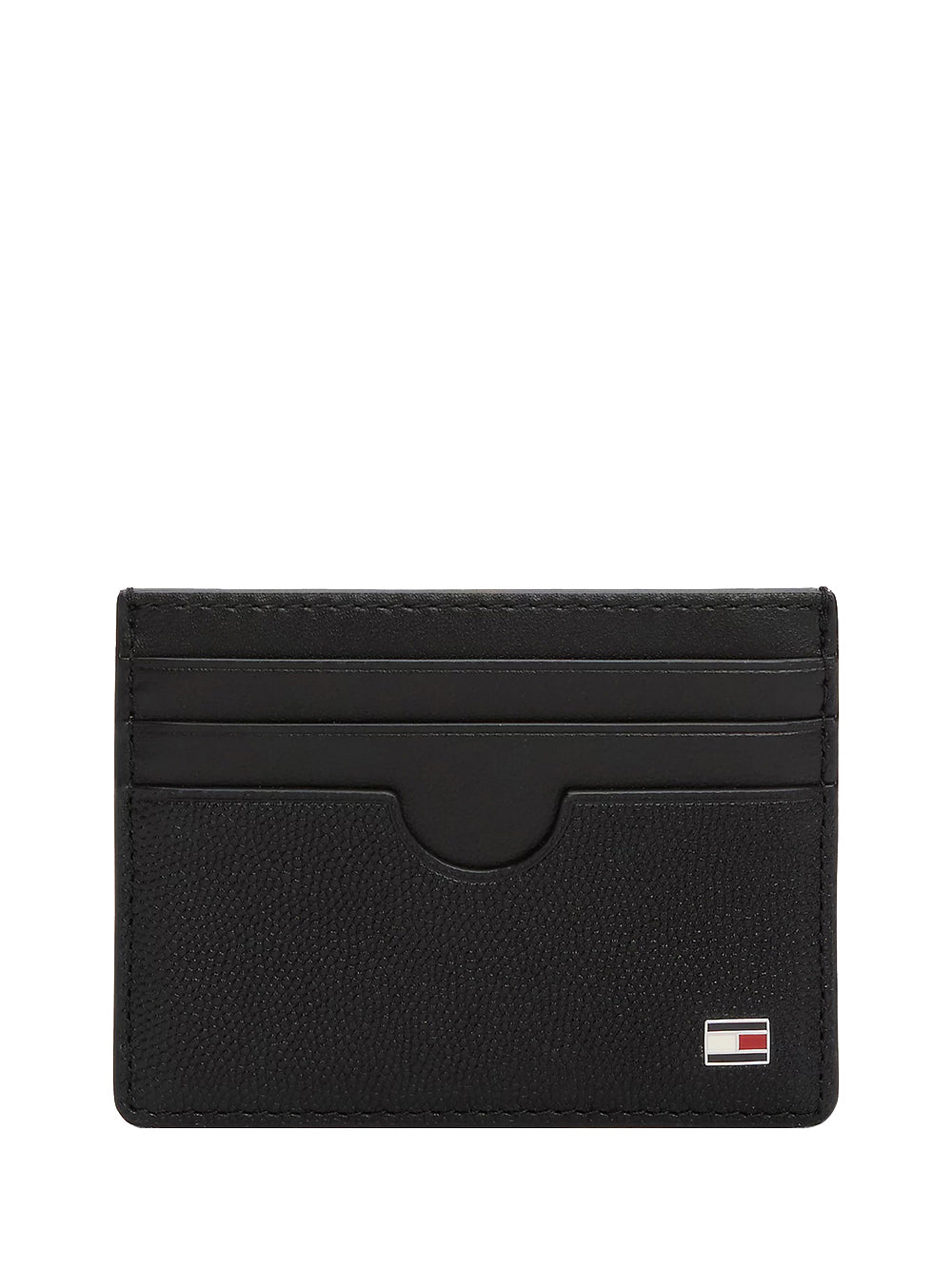TOMMY HILFIGER 1USCITA Tommy Hilfiger Portafoglio Th Flag Cc Holder - Nero Nero