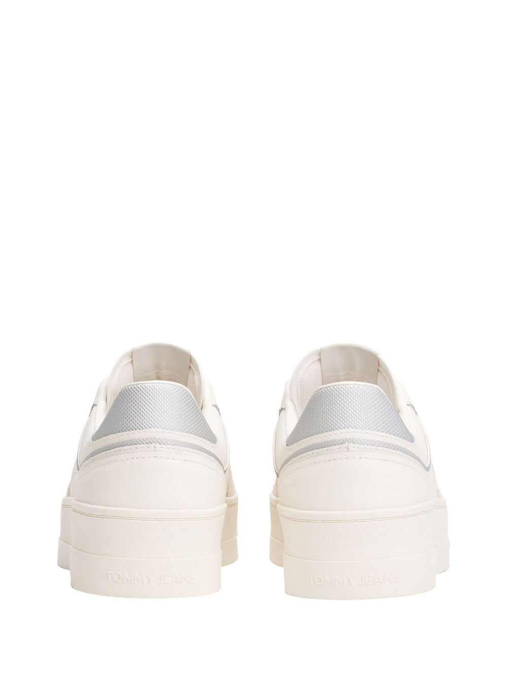 TOMMY HILFIGER 1USCITA Tommy Hilfiger The Greenwich Flatfo Sneakers Donna Ivory/silver - Bianco Ivory/Silver