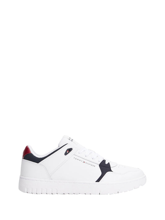 TOMMY HILFIGER 1USCITA Tommy Hilfiger Th Basket Core Lite Sneakers Uomo Bianco Bianco