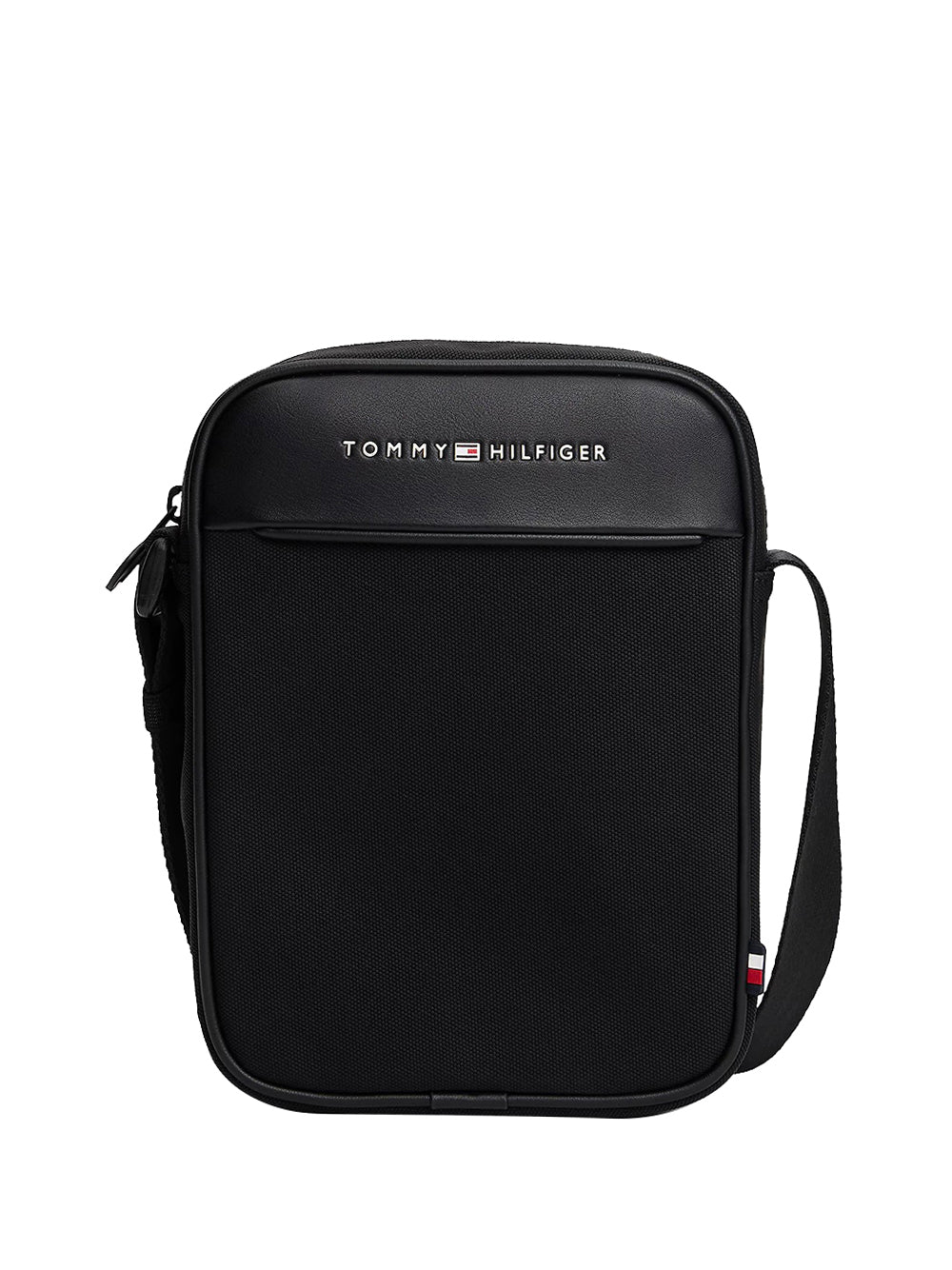TOMMY HILFIGER 2USCITA Borsa A Tracolla Tommy Hilfiger Th Foundation Mini Reporter Nero Nero