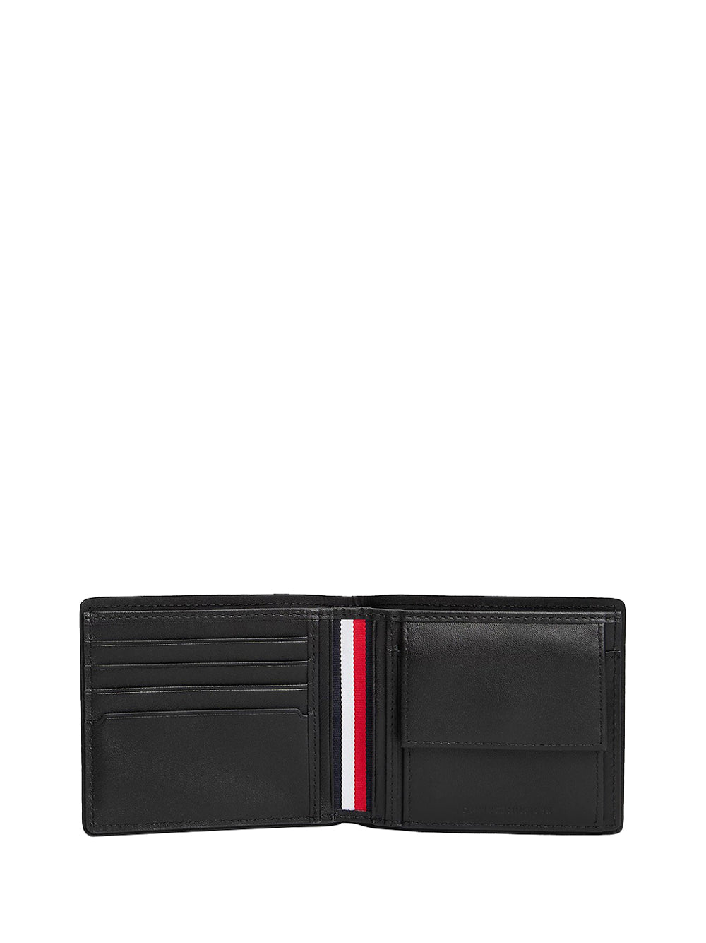 TOMMY HILFIGER 2USCITA Portafogli Tommy Hilfiger Corporate In Pelle Nero Nero