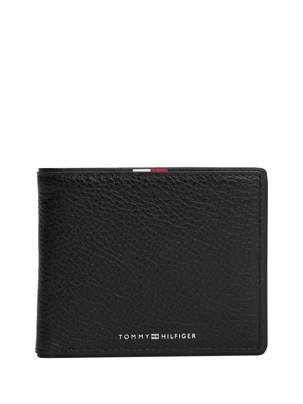 TOMMY HILFIGER 2USCITA Portafogli Tommy Hilfiger bifold Corporate in pelle Nero Nero
