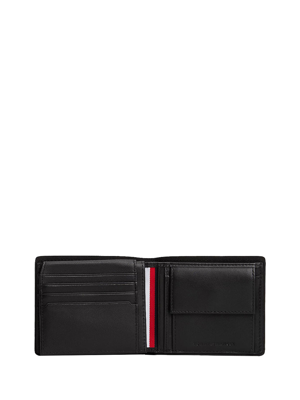 TOMMY HILFIGER 2USCITA Portafogli Tommy Hilfiger bifold Corporate in pelle Nero Nero