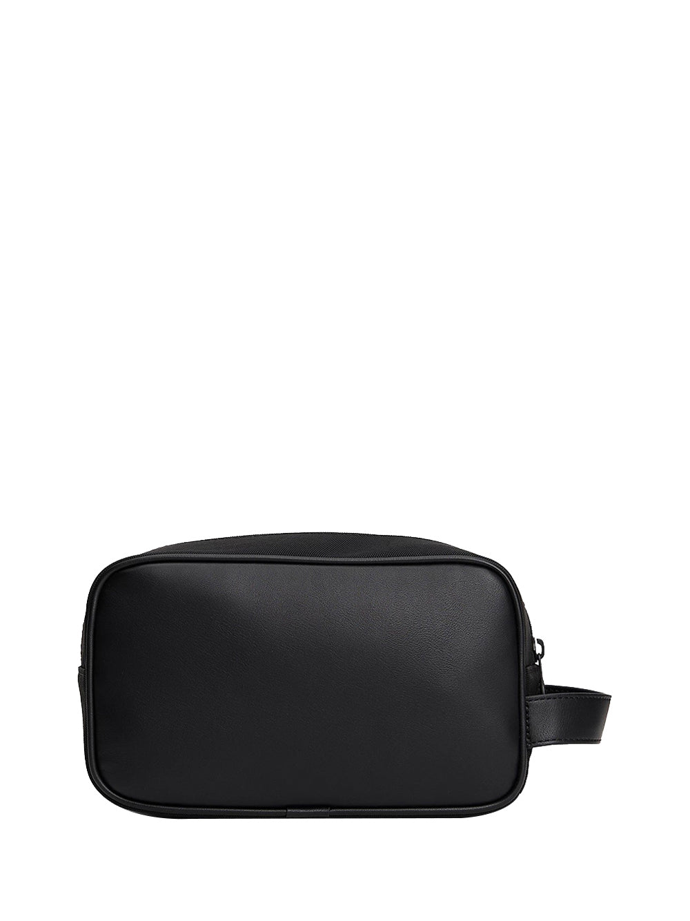 TOMMY HILFIGER 2USCITA Pochette Tommy Hilfiger toilette con texture a contrasto Nero Nero