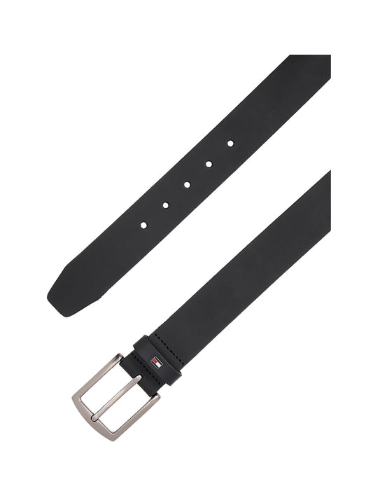 TOMMY HILFIGER 2USCITA Cintura Tommy Hilfigier Denton In Pelle - Nero Nero
