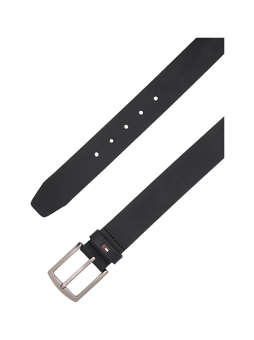 TOMMY HILFIGER 2USCITA Cintura Tommy Hilfigier Denton In Pelle - Nero Nero