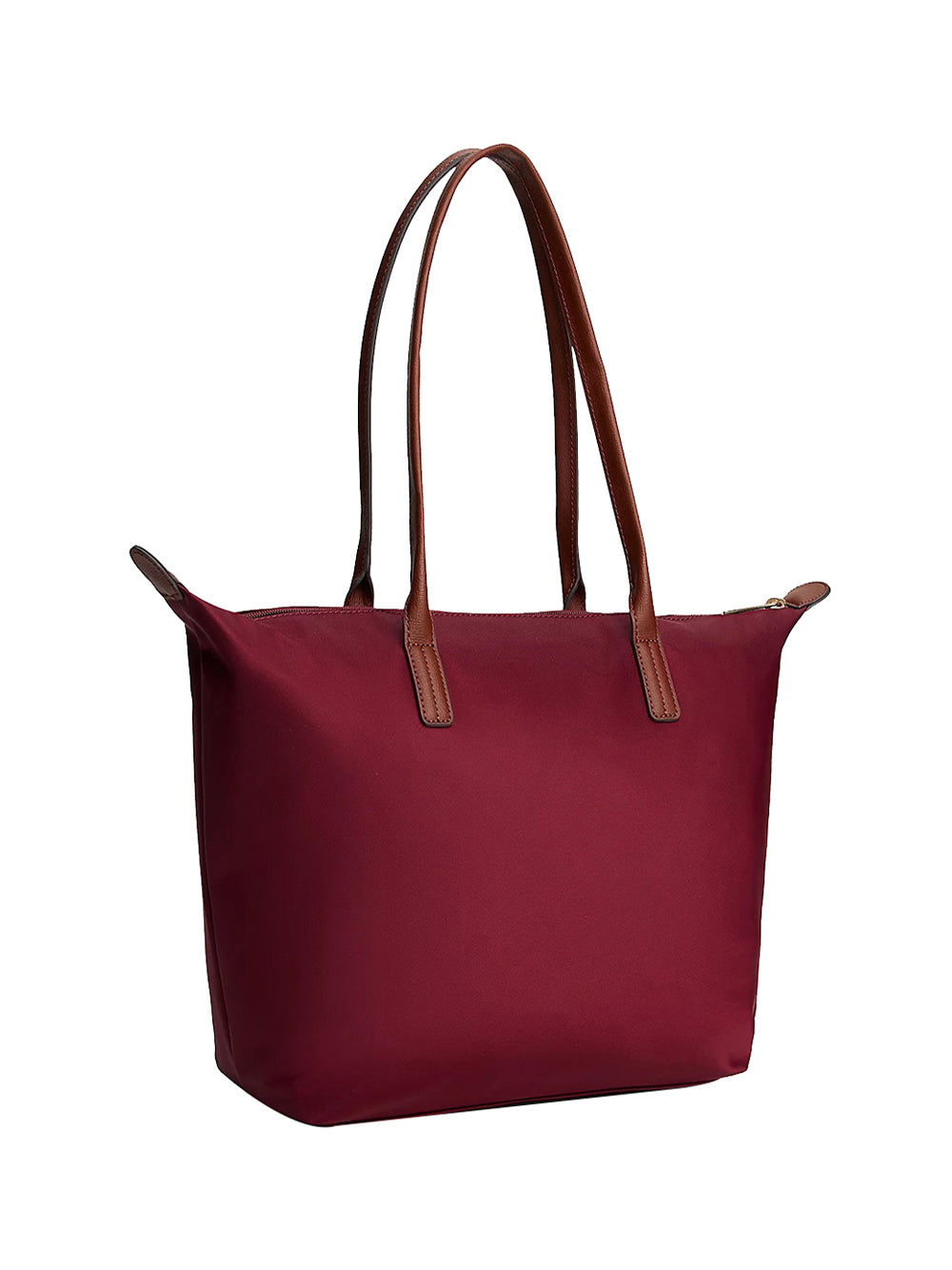 TOMMY HILFIGER 2USCITA Borsa a Mano Tote Con Monogramma TH Rosso Rosso