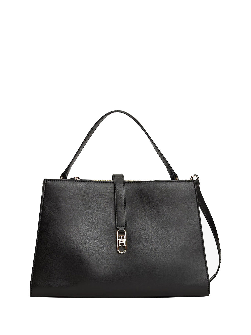 TOMMY HILFIGER 2USCITA Borsa A Mano Tommy Hilfiger Th Libre Satchel Nero Nero