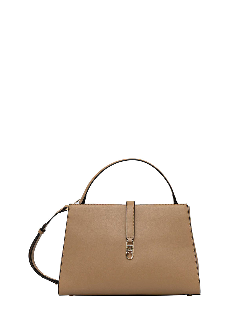 TOMMY HILFIGER 2USCITA Borsa A Mano Tommy Hilfiger Th Libre Satchel Beige Beige