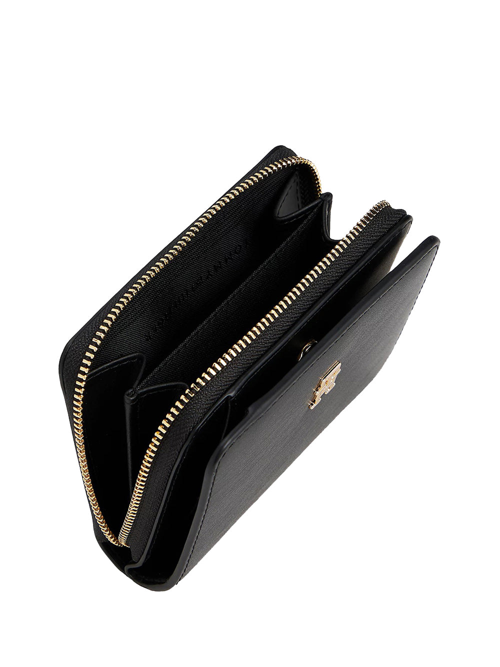 TOMMY HILFIGER 2USCITA Portafoglio Tommy Hilfiger Icon con patta e zip Nero Nero