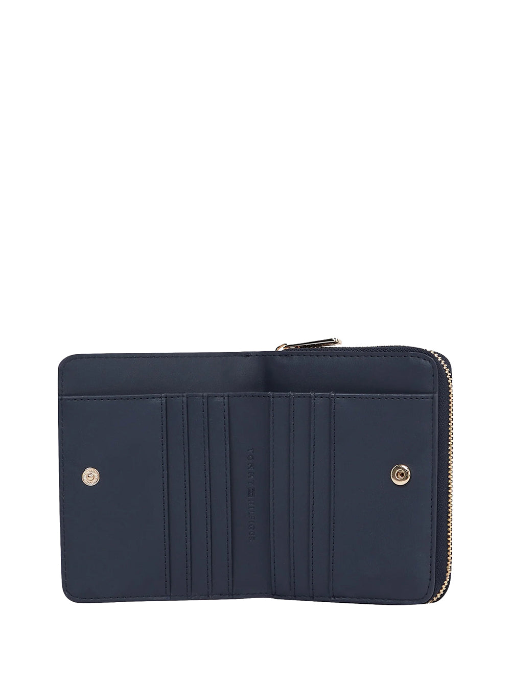 TOMMY HILFIGER 2USCITA Portafoglio Tommy Hilfiger Icon con patta e zip Navy NAVY