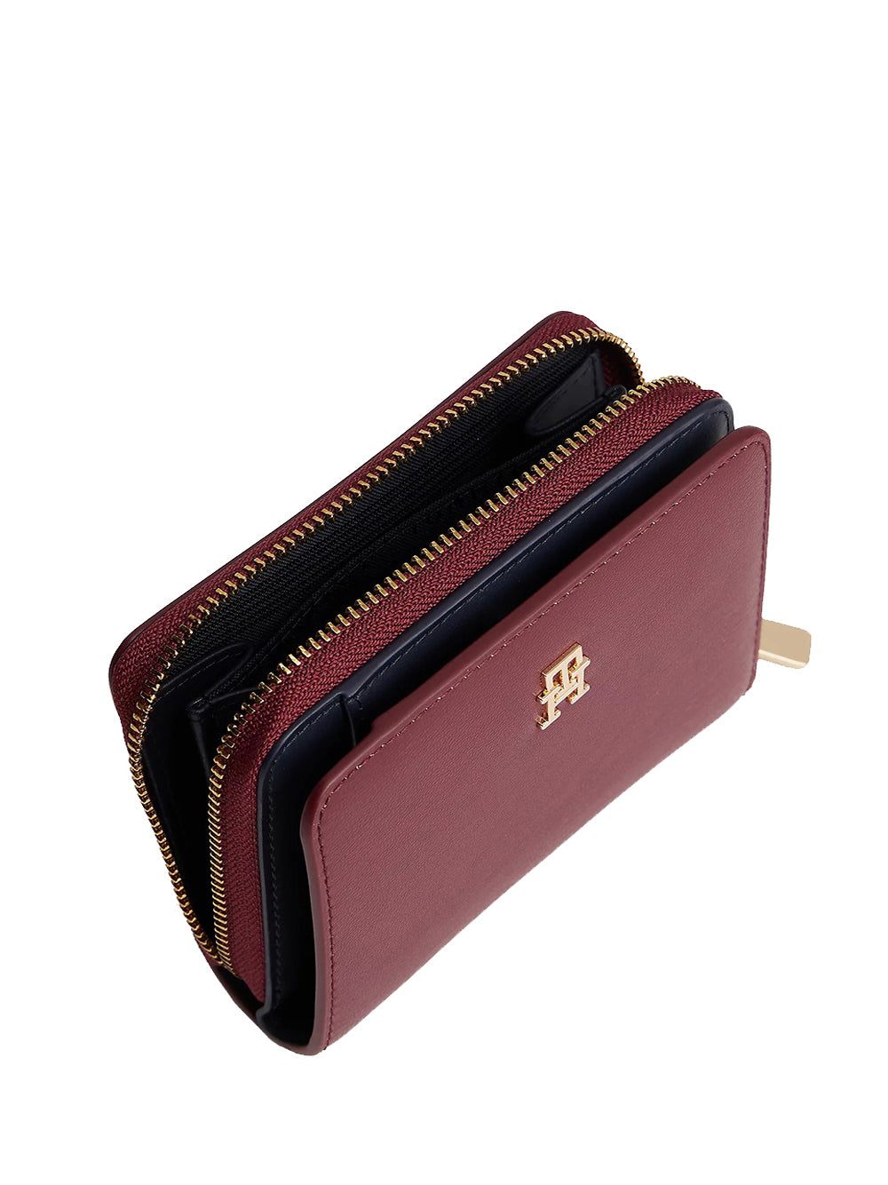 TOMMY HILFIGER 2USCITA Portafoglio Tommy Hilfiger Icon con patta e zip Rosso Rosso