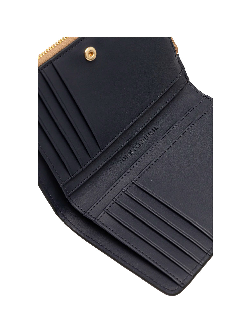 TOMMY HILFIGER 2USCITA Portafoglio Tommy Hilfiger bifold con monogramma TH Beige Beige