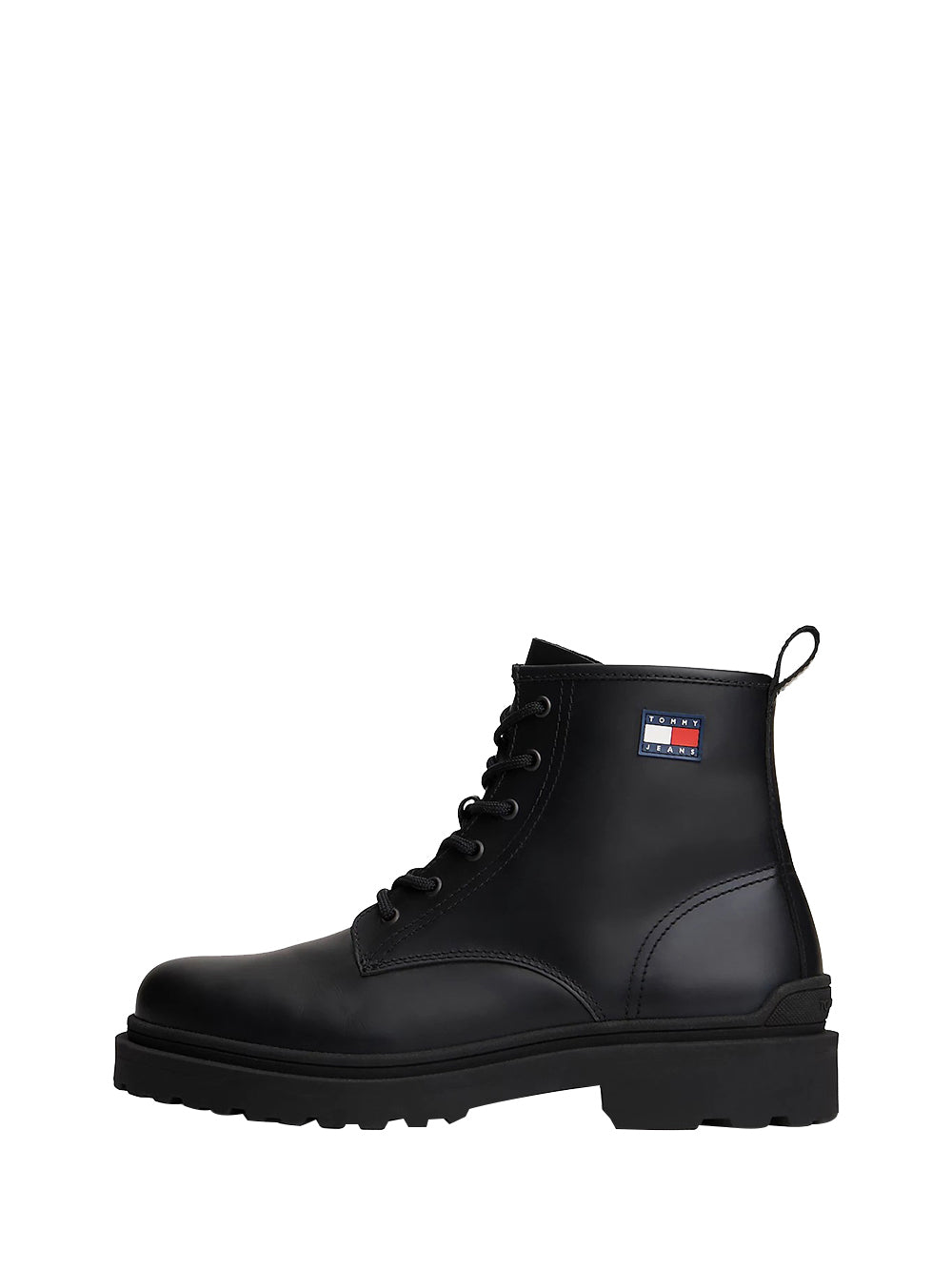 TOMMY HILFIGER 2USCITA Tommy Hilfiger Anfibi Tjm Lace Up Rubberiz Nero Nero