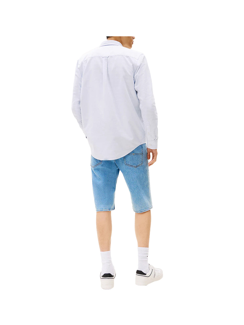 TOMMY JEANS 1USCITA Tommy Jeans Camicia Oxford Regular Fit Button Down - Azzurro Azzurro