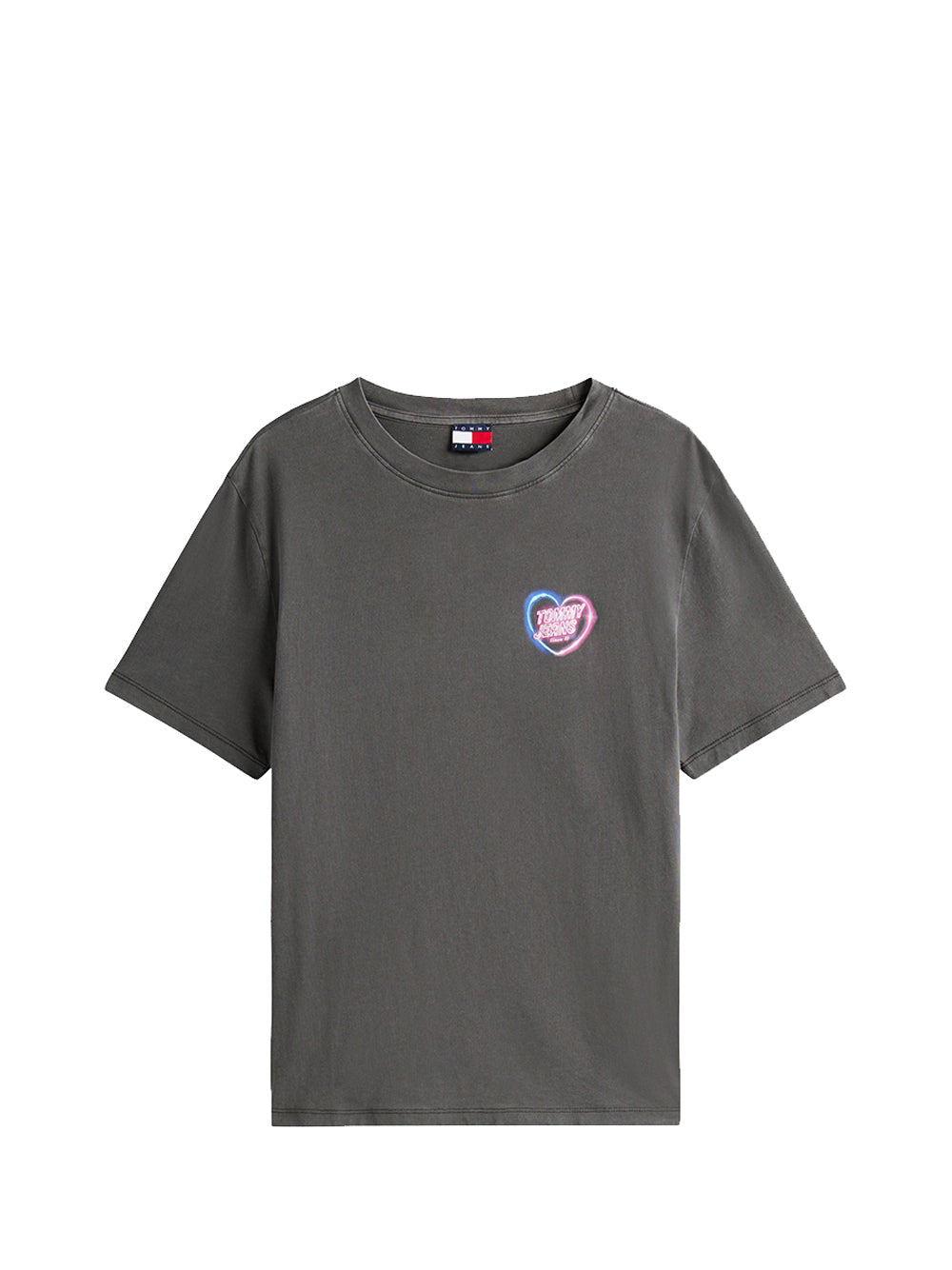 TOMMY JEANS 1USCITA Tommy Jeans Tjw Rlx Neon Ss Tee T-Shirt Donna Nero Nero
