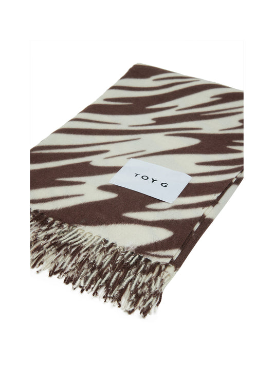 TOY G Sciarpa Fatima Toy G - Zebrato Zebra