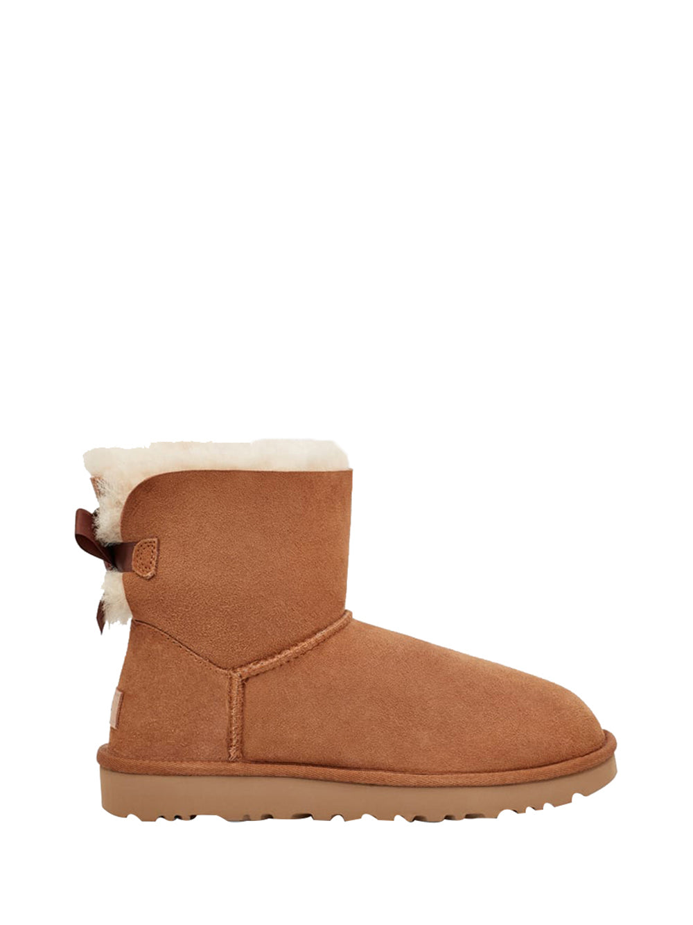 UGG Ugg Eskimo Boot Mini Bailey Bow II Donna Beige CHESTNUT