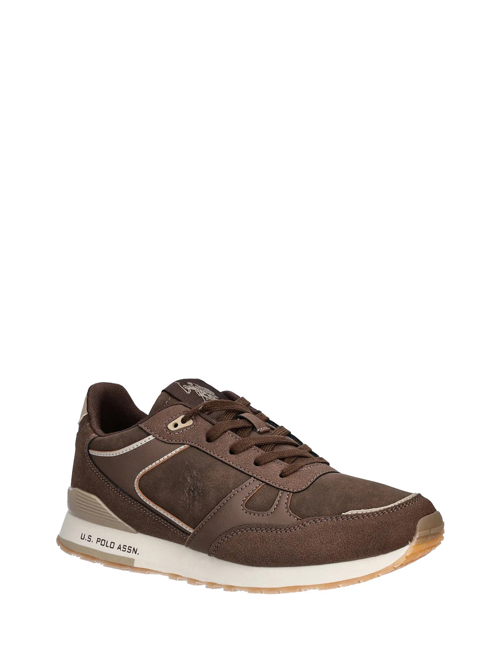 U.S.POLO CALZATURE STC Sneakers Cemented U.s. Polo - Marrone BEIGE/CUOIO