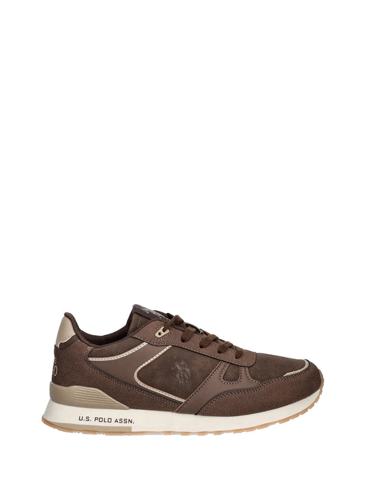 U.S.POLO CALZATURE STC Sneakers Cemented U.s. Polo - Marrone BEIGE/CUOIO