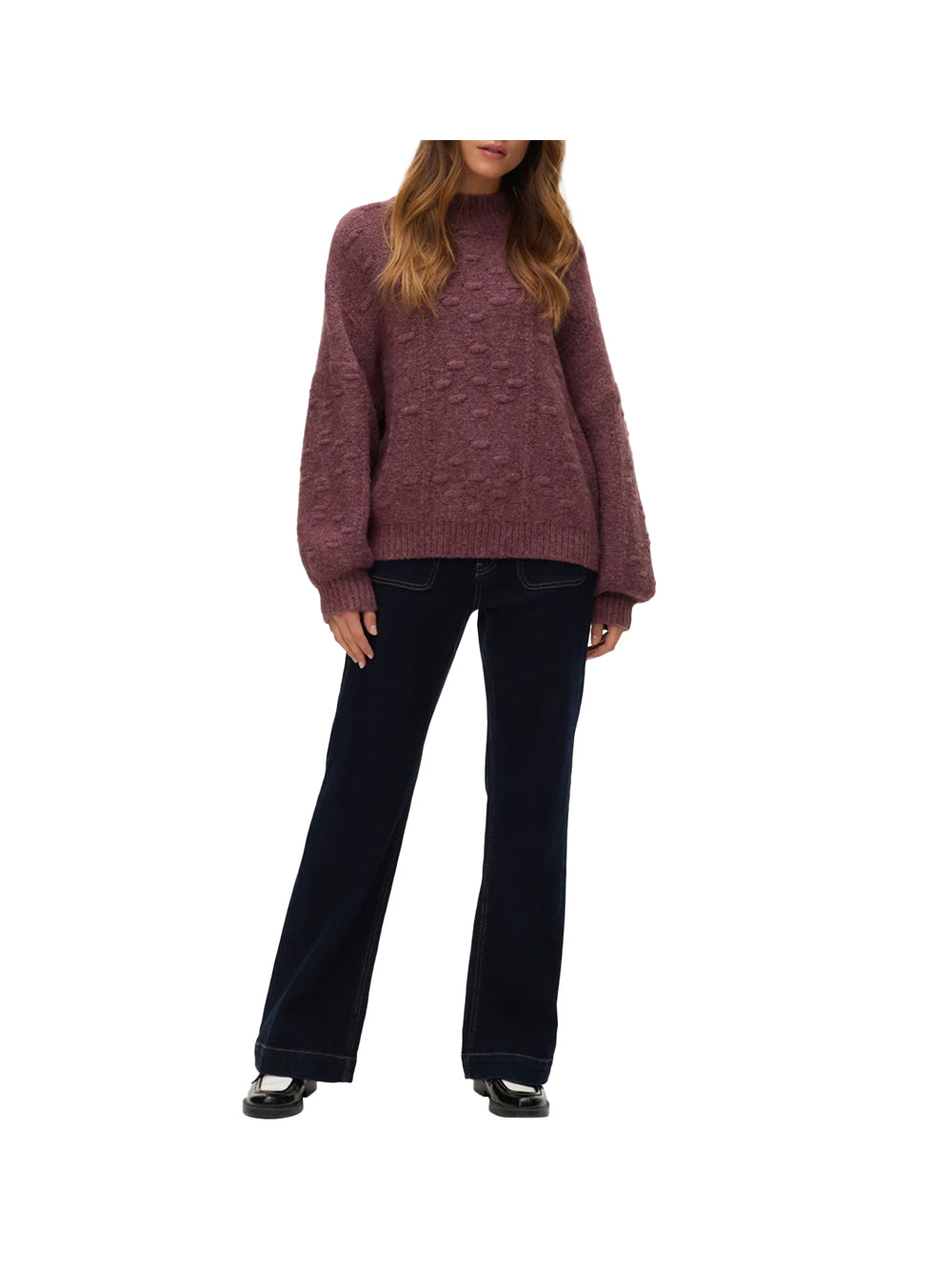 VERO MODA STC Maglione Vmkaia Vero Moda - Bordeaux BORDEAUX