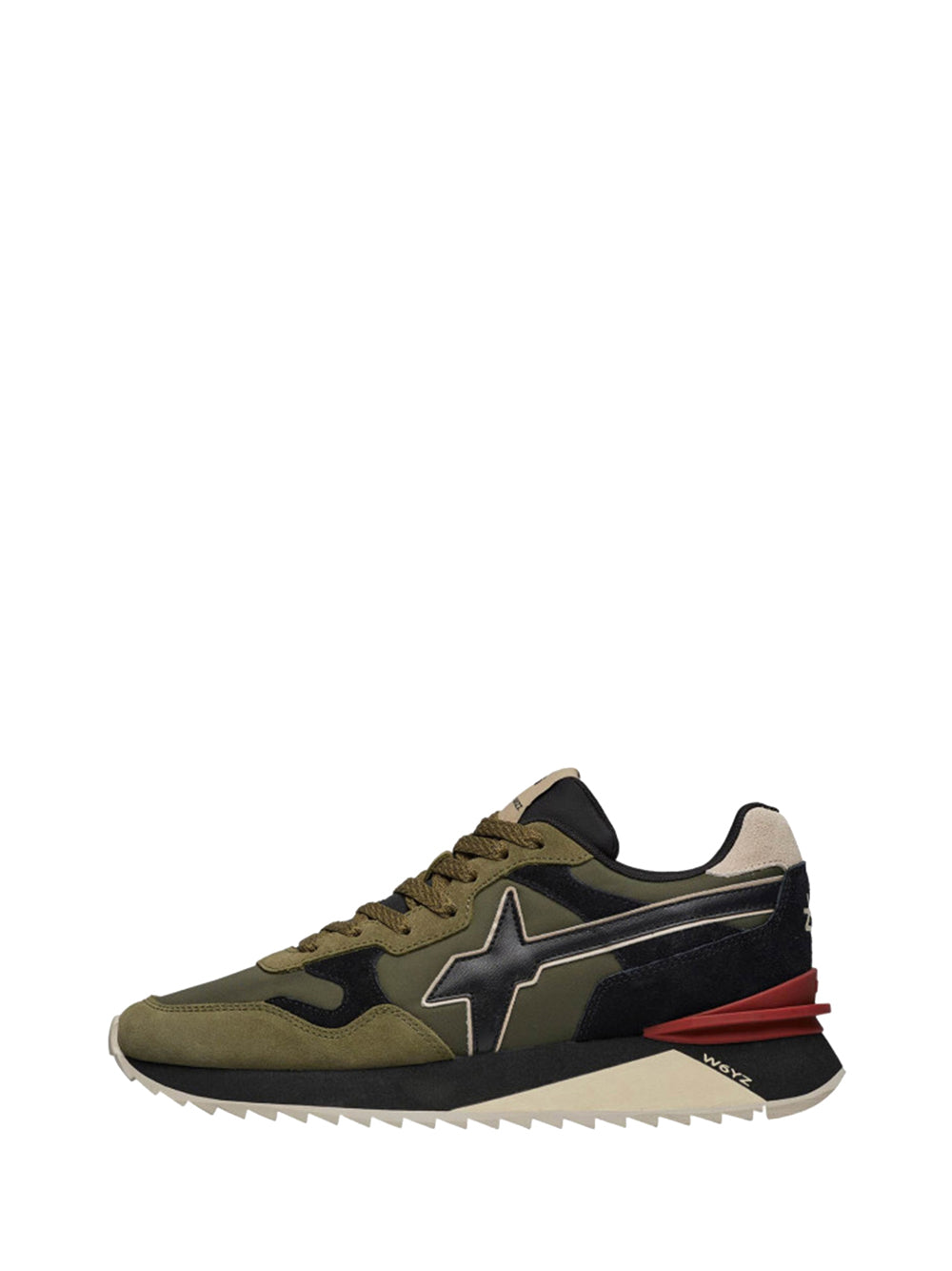 W6YZ W6yz Sneakers Yak M Militare Nero MILITARE/NERO