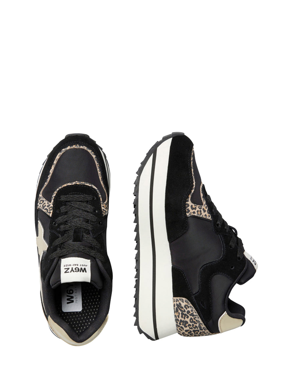W6YZ W6yz Sneakers Deva W Nero Platino NERO/PLATINO
