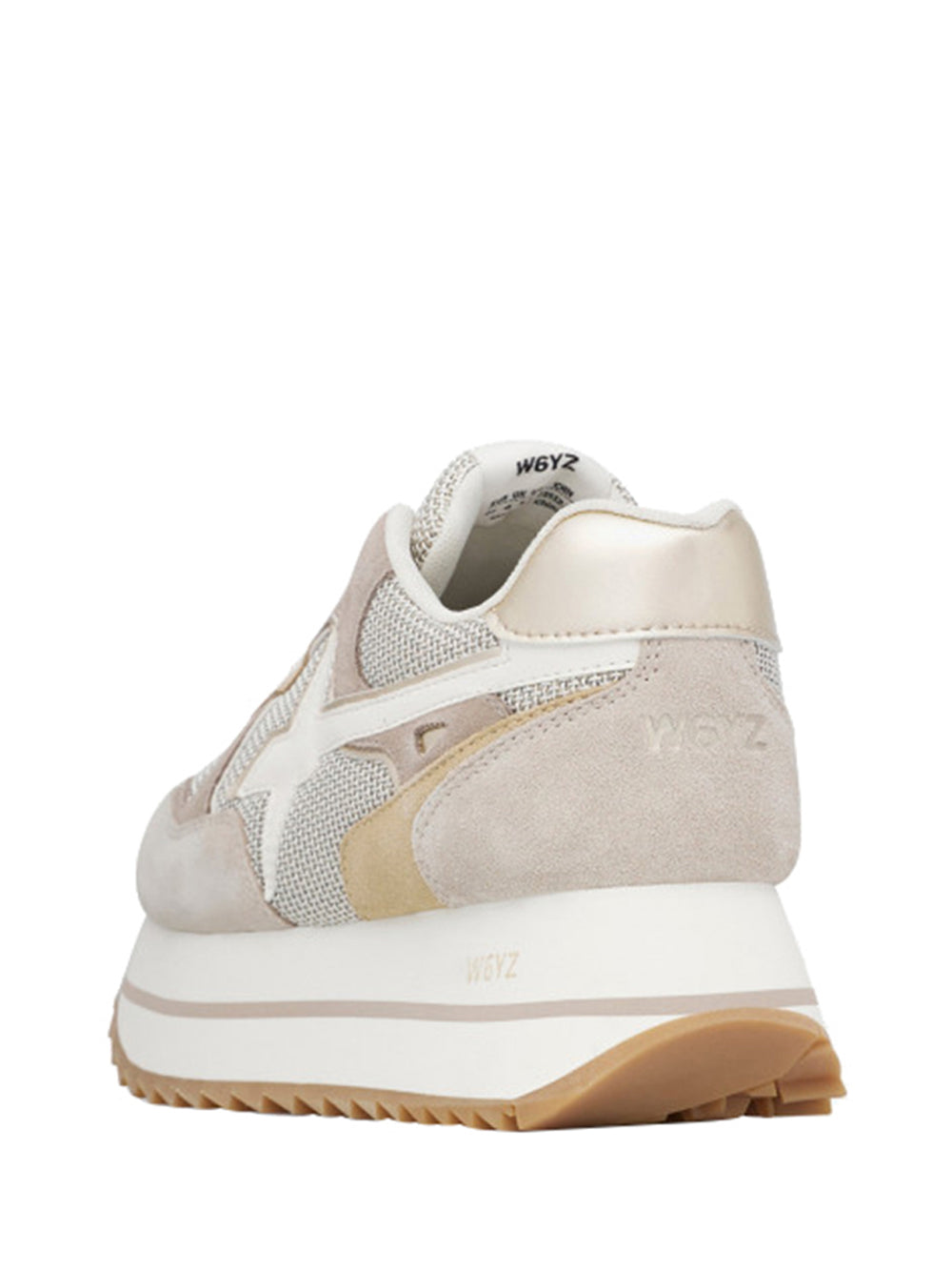 W6YZ W6yz Sneakers Donna Beige/platino - Multicolore BEIGE/PLATINO