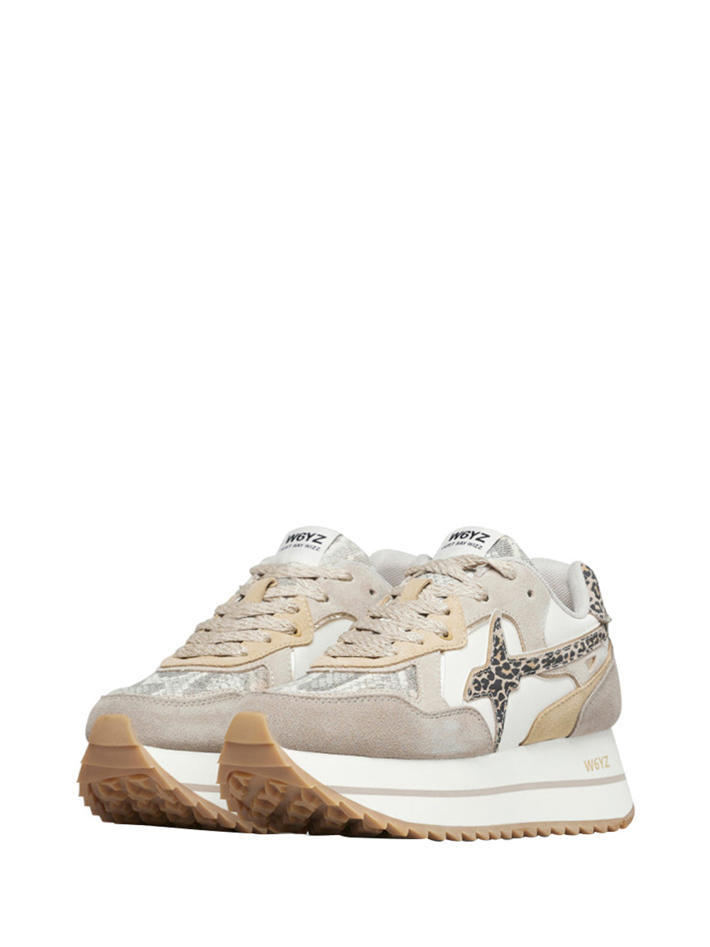 W6YZ W6yz Sneakers Donna Taupe/beige - Multicolore Taupe/beige