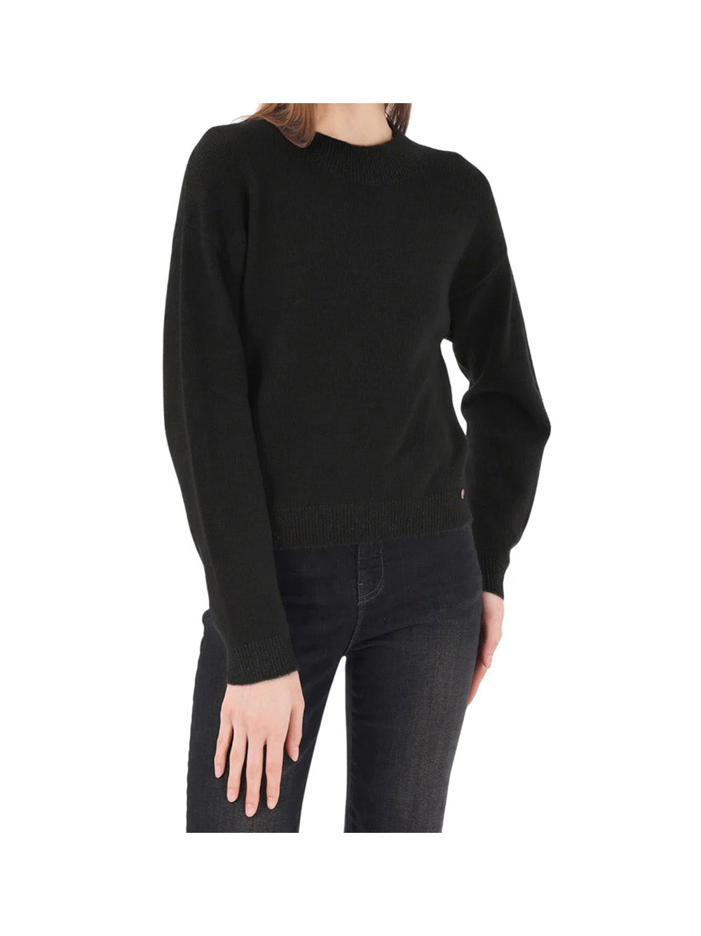 YES ZEE Maglia Yes Zee Lupetto Cropped - Nero Nero