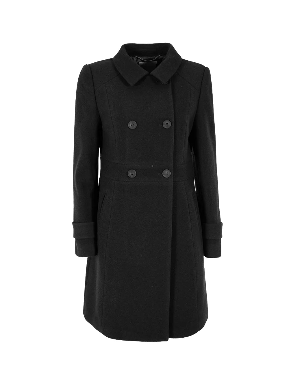 YES ZEE STC Cappotto Doppiopetto Yes Zee - Nero Nero