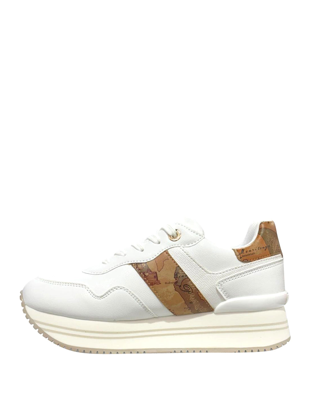 2 PRIMA CLASSE Sneakers Alviero Martini - Bianco/Geo Beige Bianco/Geo Beige