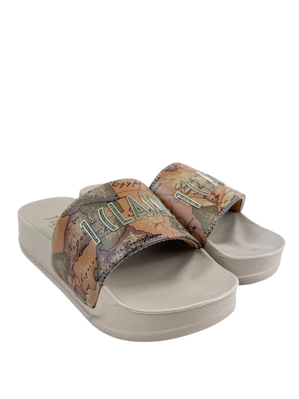 2 PRIMA CLASSE Ciabatte Alviero Martini - Geo Beige Geo Beige