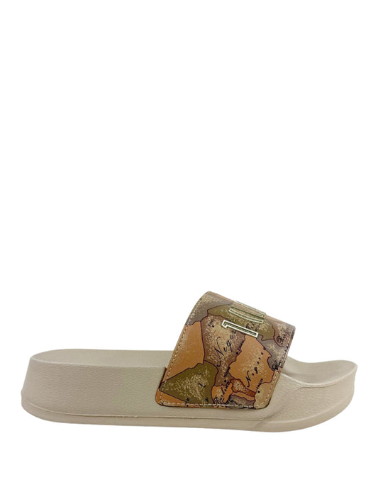2 PRIMA CLASSE Ciabatte Alviero Martini - Geo Beige Geo Beige