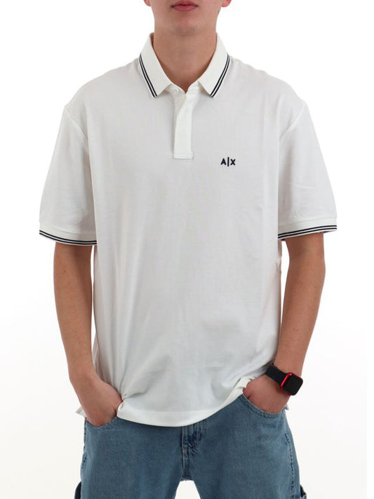 ARMANI EXCHANGE Polo Armani Exchange XM001287 AF17321 Bianco Off White