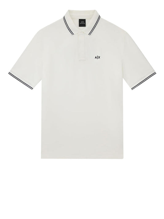 ARMANI EXCHANGE Polo Armani Exchange XM001287 AF17321 Bianco Off White
