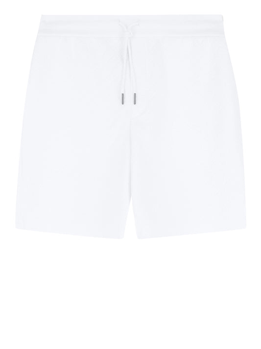 ARMANI EXCHANGE Armani Exchange Bermuda Jacquard Stretch Modern Comfort Bianco Off White