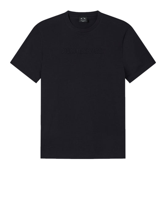 ARMANI EXCHANGE T-shirt Armani Exchange Slim Fit in Jersey di Cotone - Navy Deep Navy