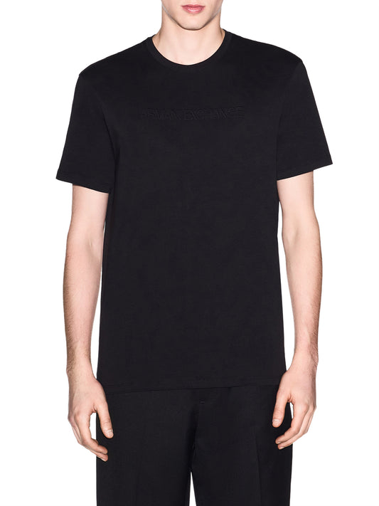 ARMANI EXCHANGE T-Shirt Armani Exchange Slim Fit In Jersey - Nero BLACK