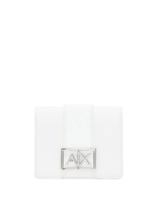 ARMANI EXCHANGE Portafoglio Armani Echange Piccolo Con Logo ASV - Bianco Bianco
