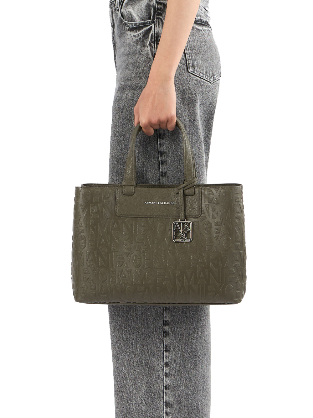 ARMANI EXCHANGE Borsa A Mano Armani Exchange XW001222 AF15774 Verde Verde