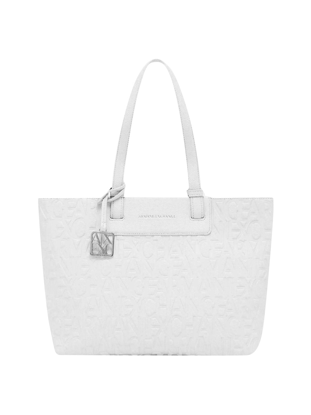 ARMANI EXCHANGE Borsa Shopper Armani Echange - Bianco Bianco