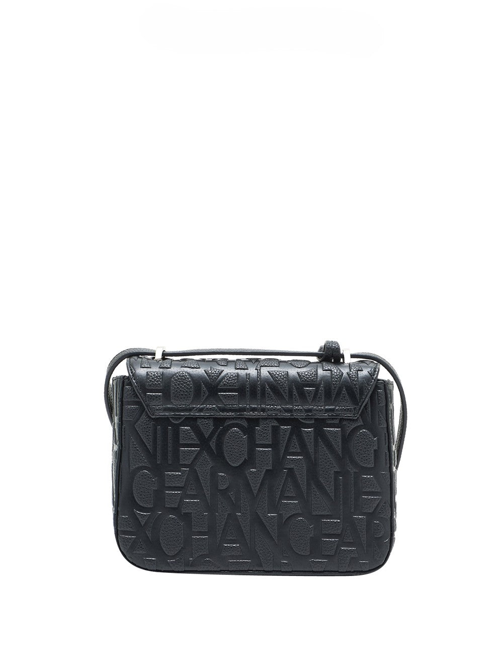 ARMANI EXCHANGE Armani Exchange Borsa A Tracolla Con Logo All Over Nero BLACK