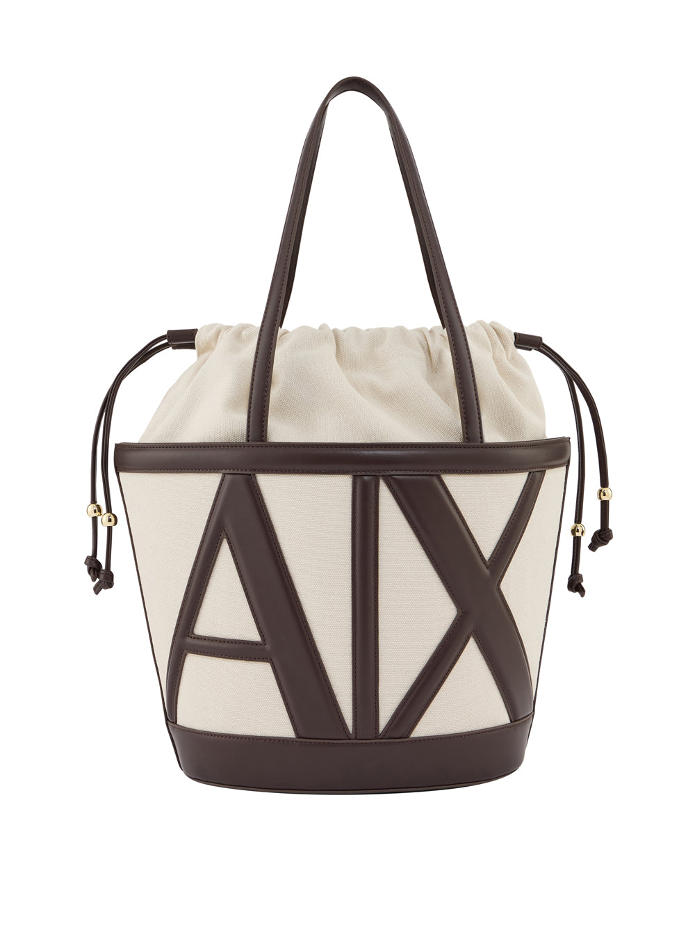 ARMANI EXCHANGE Borsa Shopper Armani Echange - Bianco/Marrone BIANCO/MARRONE