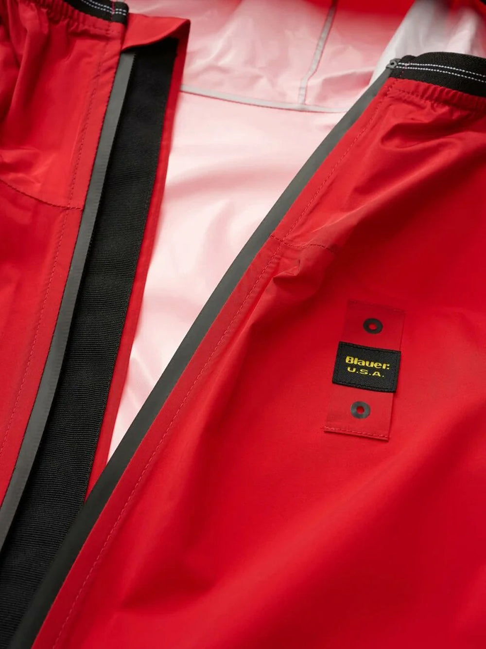BLAUER Giacca a Vento Nastrata Farrin Blauer - Rosso Rosso