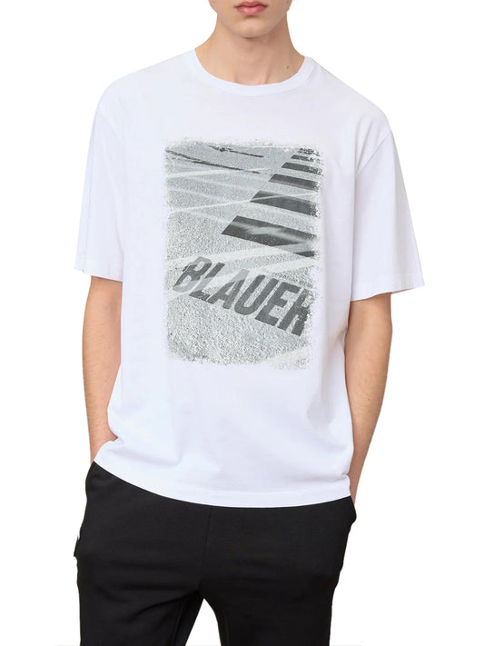 BLAUER Blauer T-Shirt Ryder - Bianco Bianco